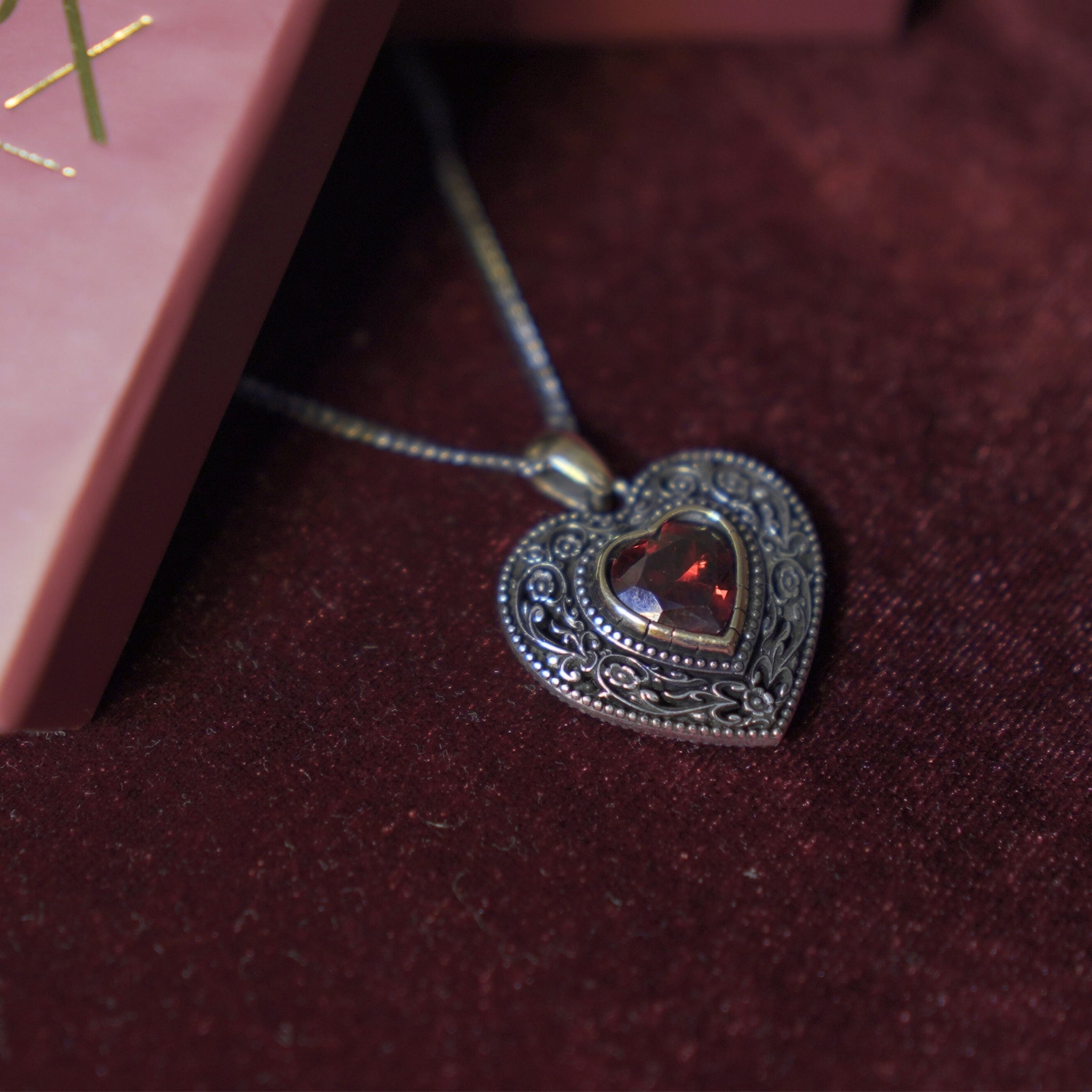 Heart Stone Necklace