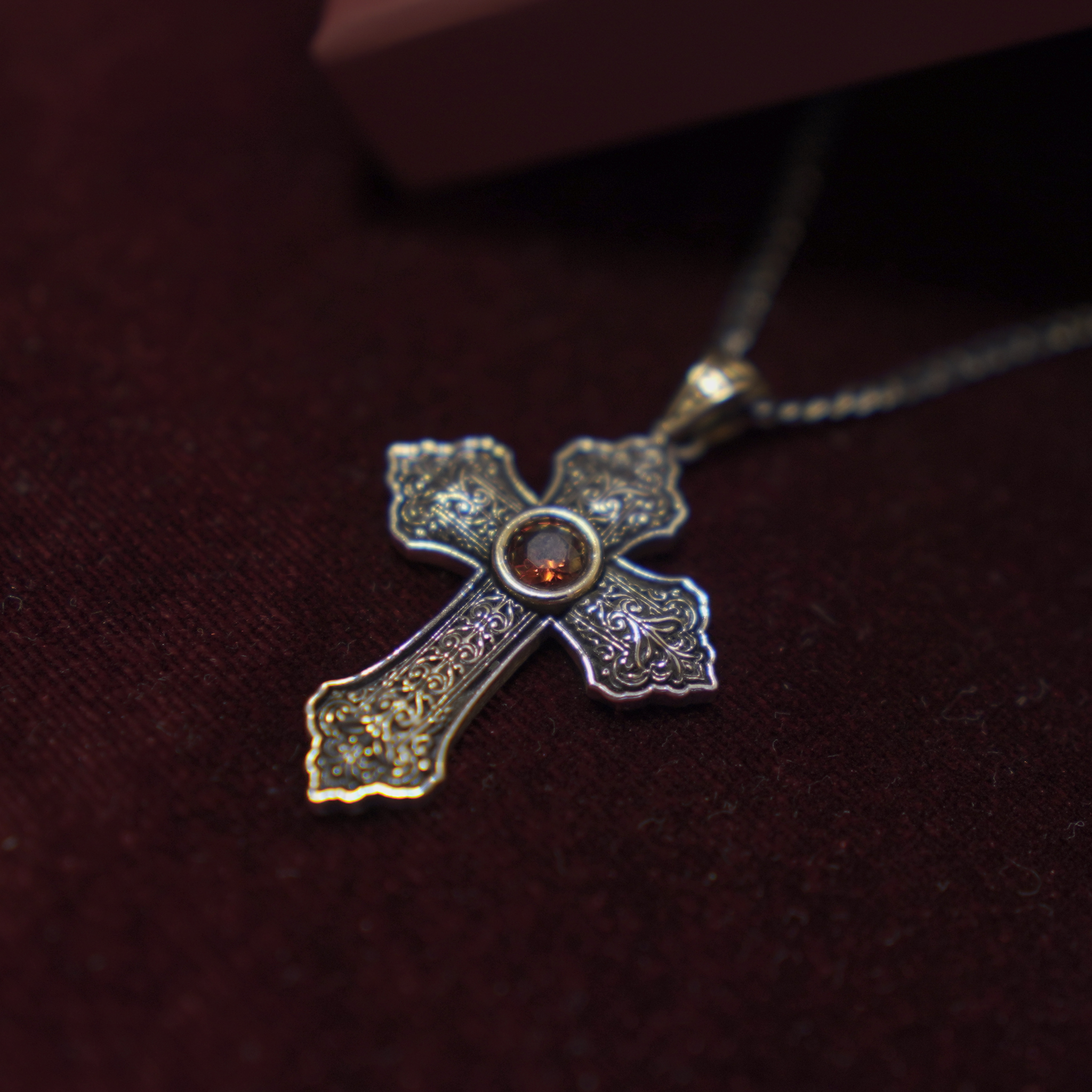 Silver Cross Necklace