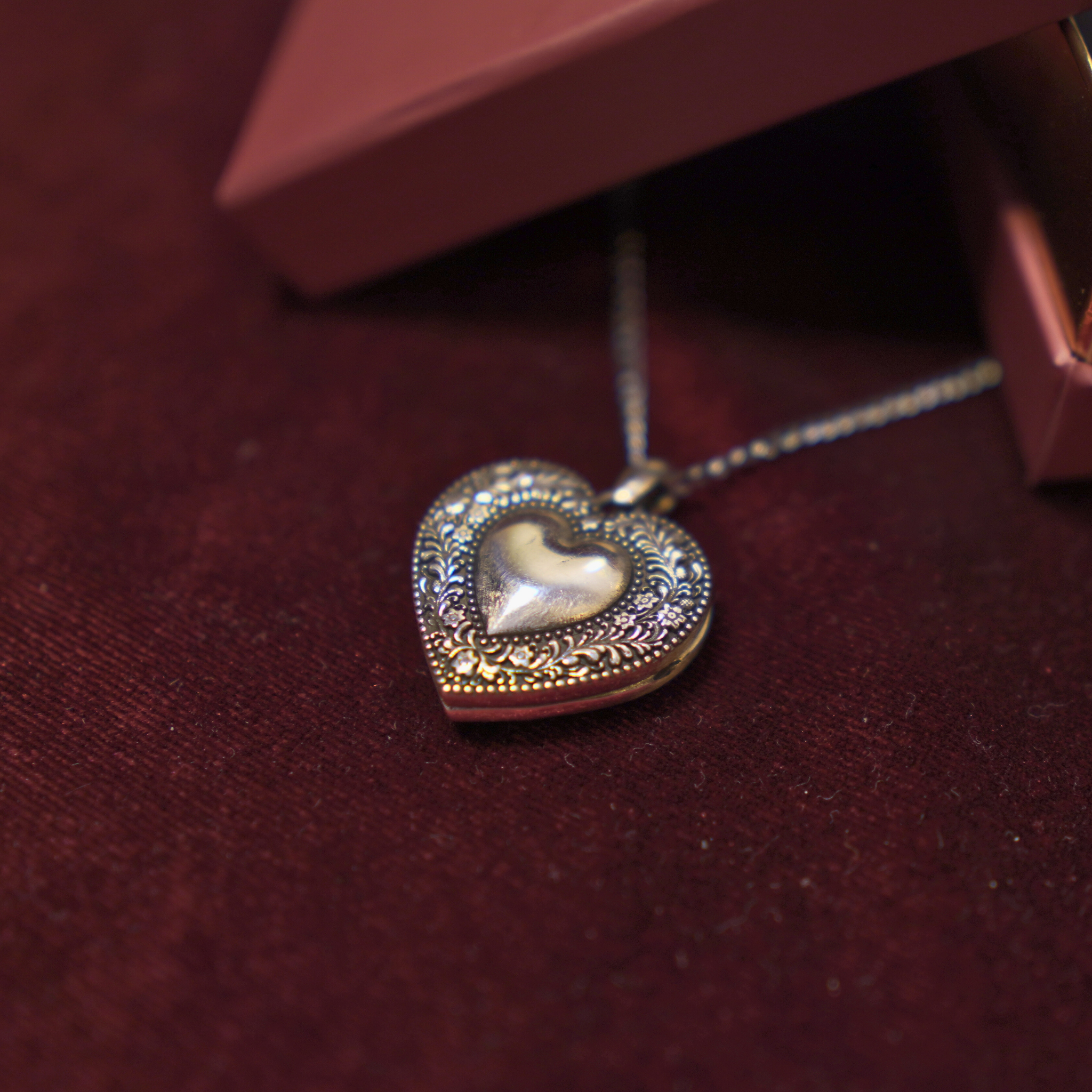 Heart Locket Necklace