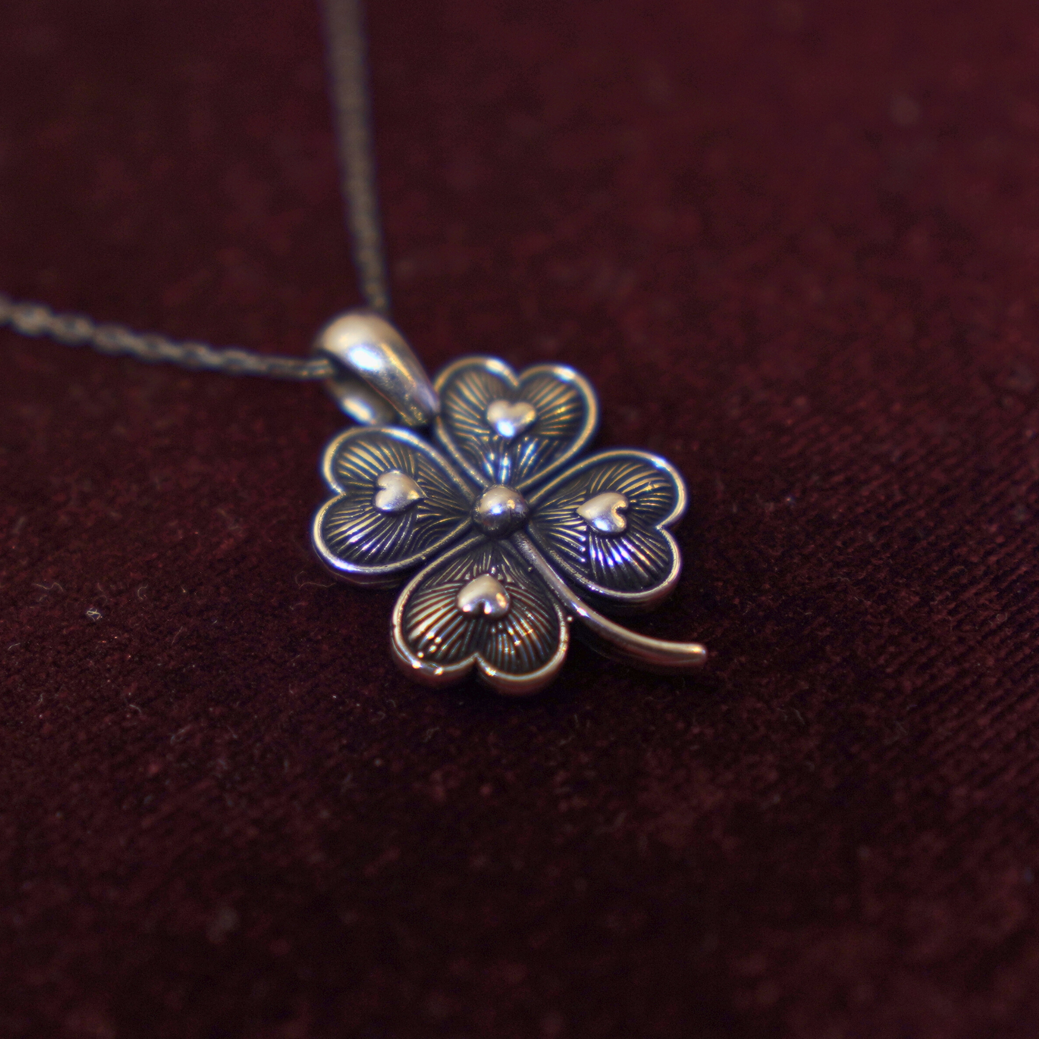 Four-Leaf Clover Necklace