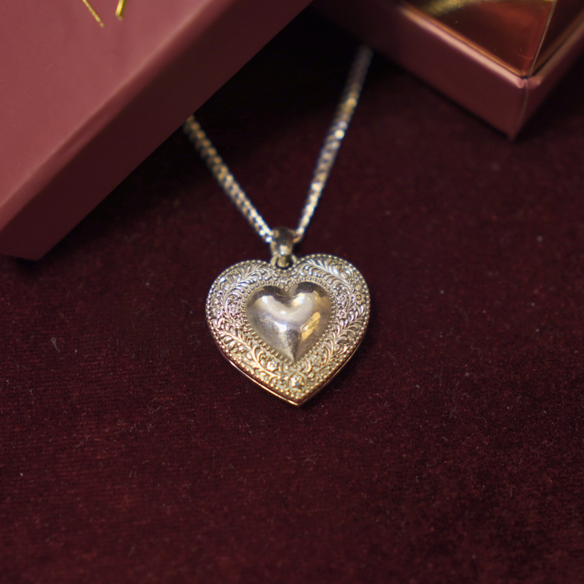 Heart Locket Necklace