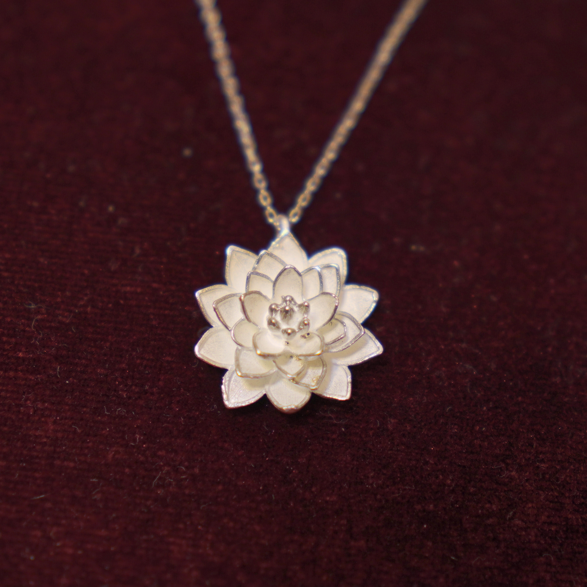 Lotus Flower Necklace