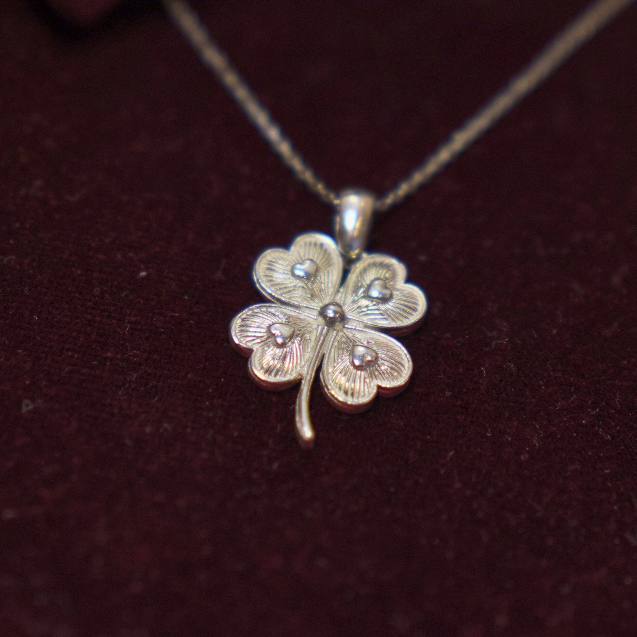 Four-Leaf Clover Necklace