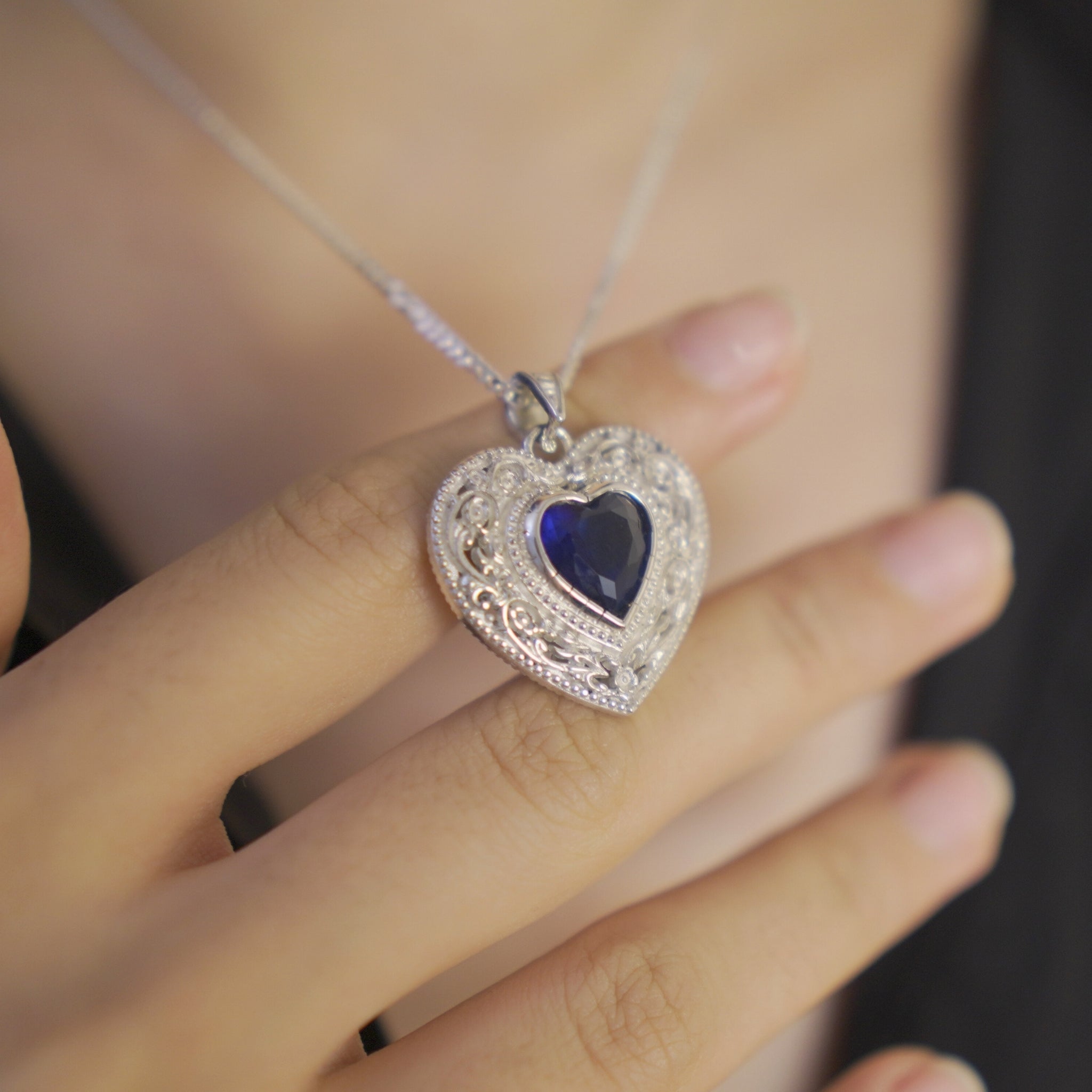 Heart Stone Necklace