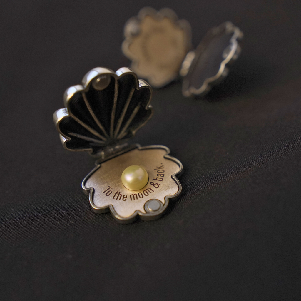 Shell Locket Necklace