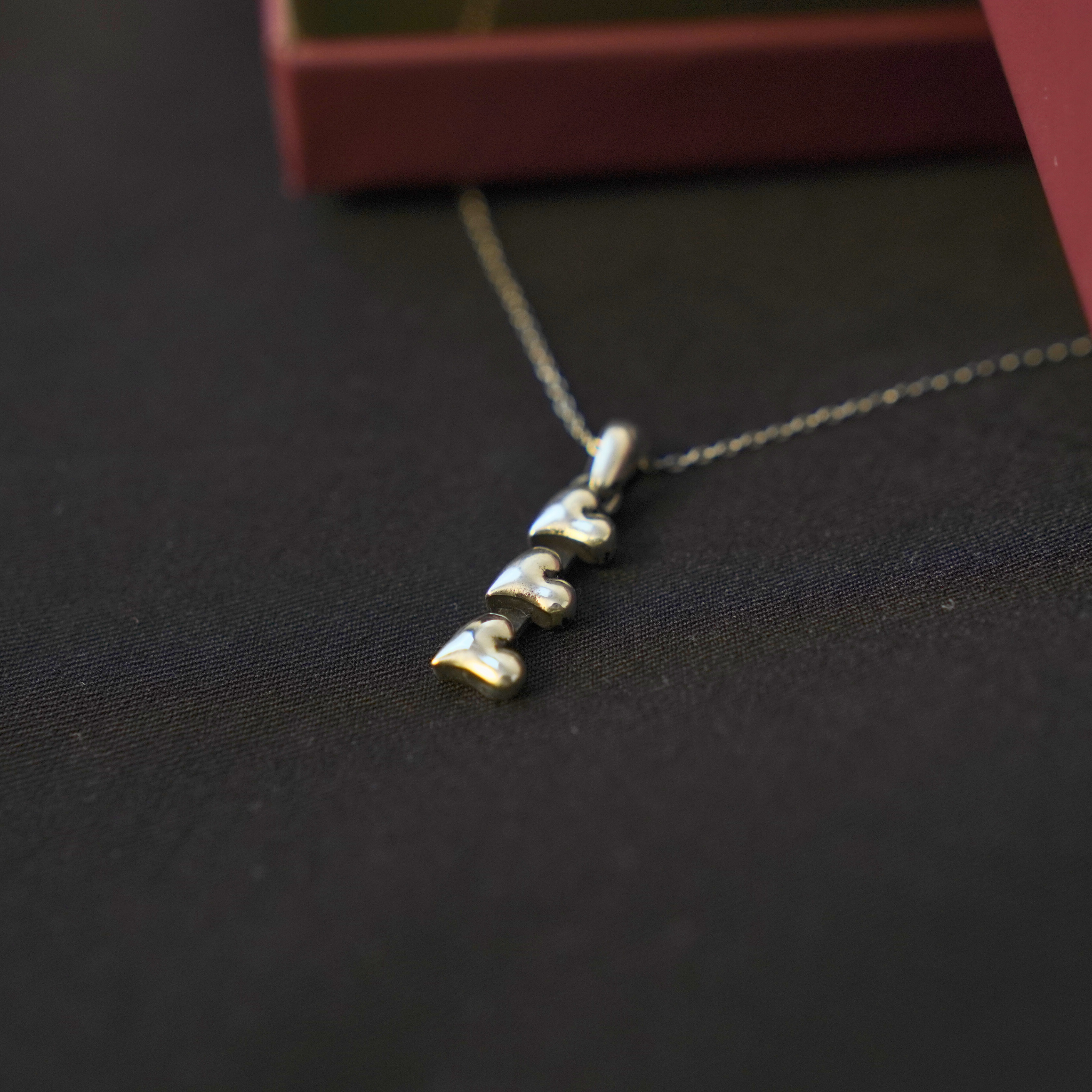 Tiny Hearts Necklace