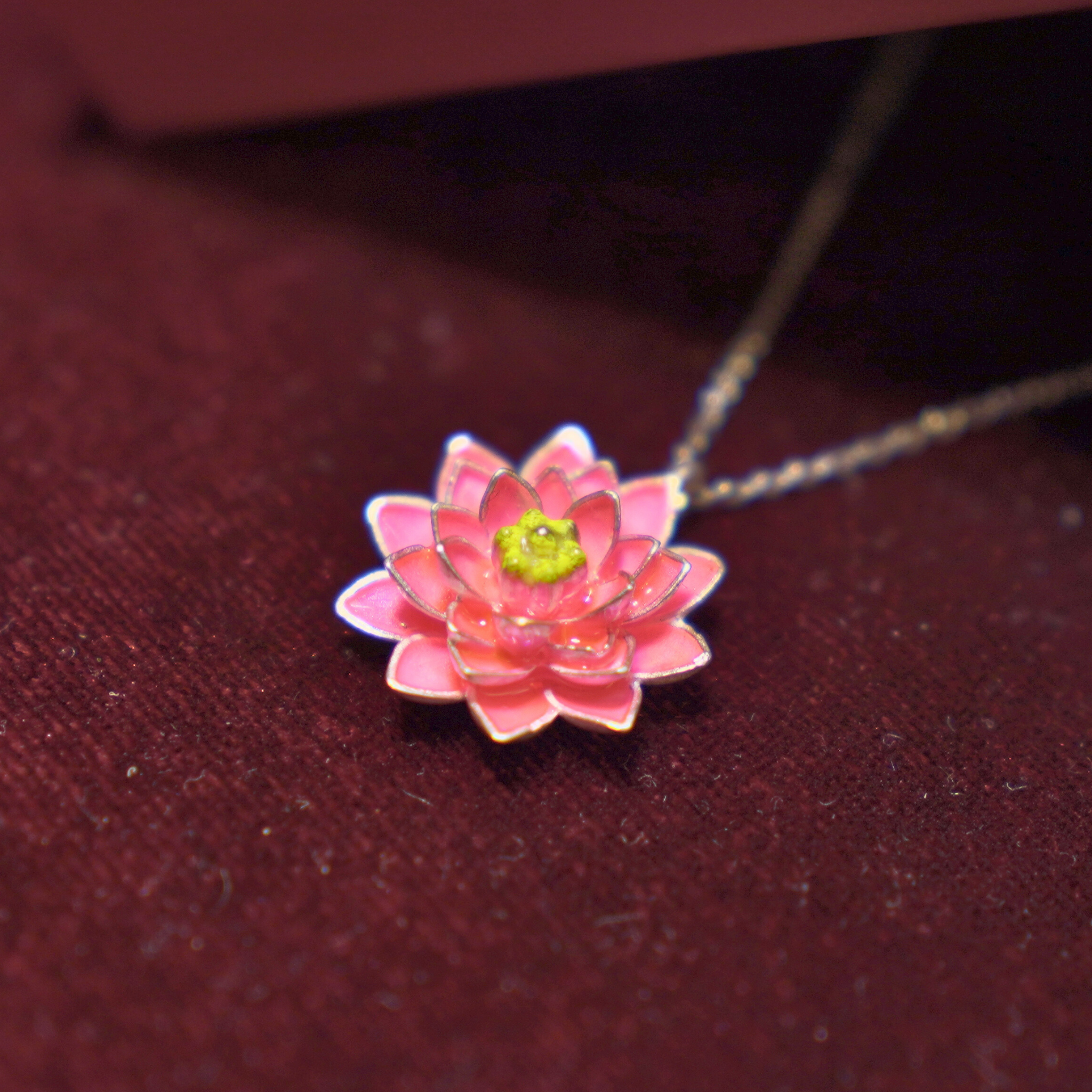 Lotus Flower Necklace