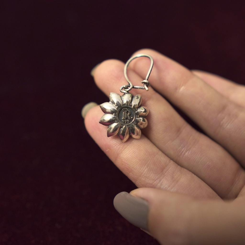 Lotus Flower Earrings