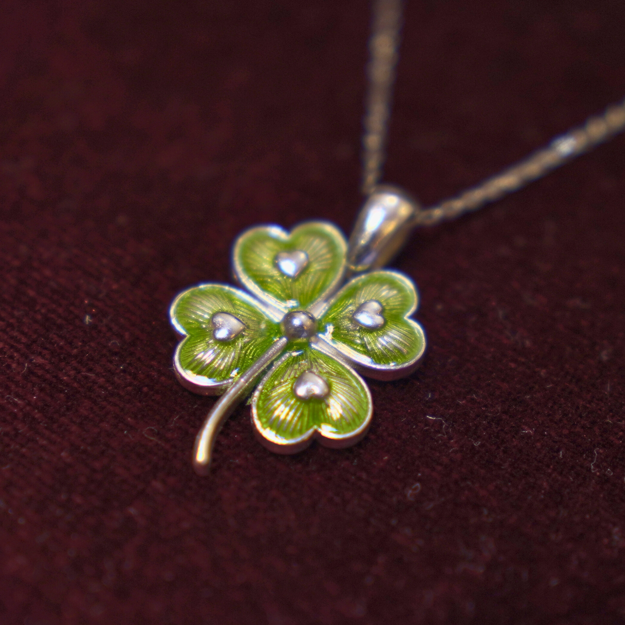 Four-Leaf Clover Necklace