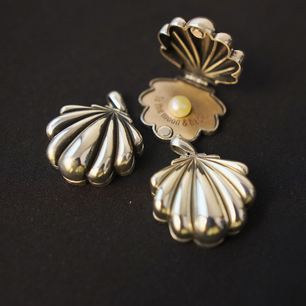 Shell Locket Necklace