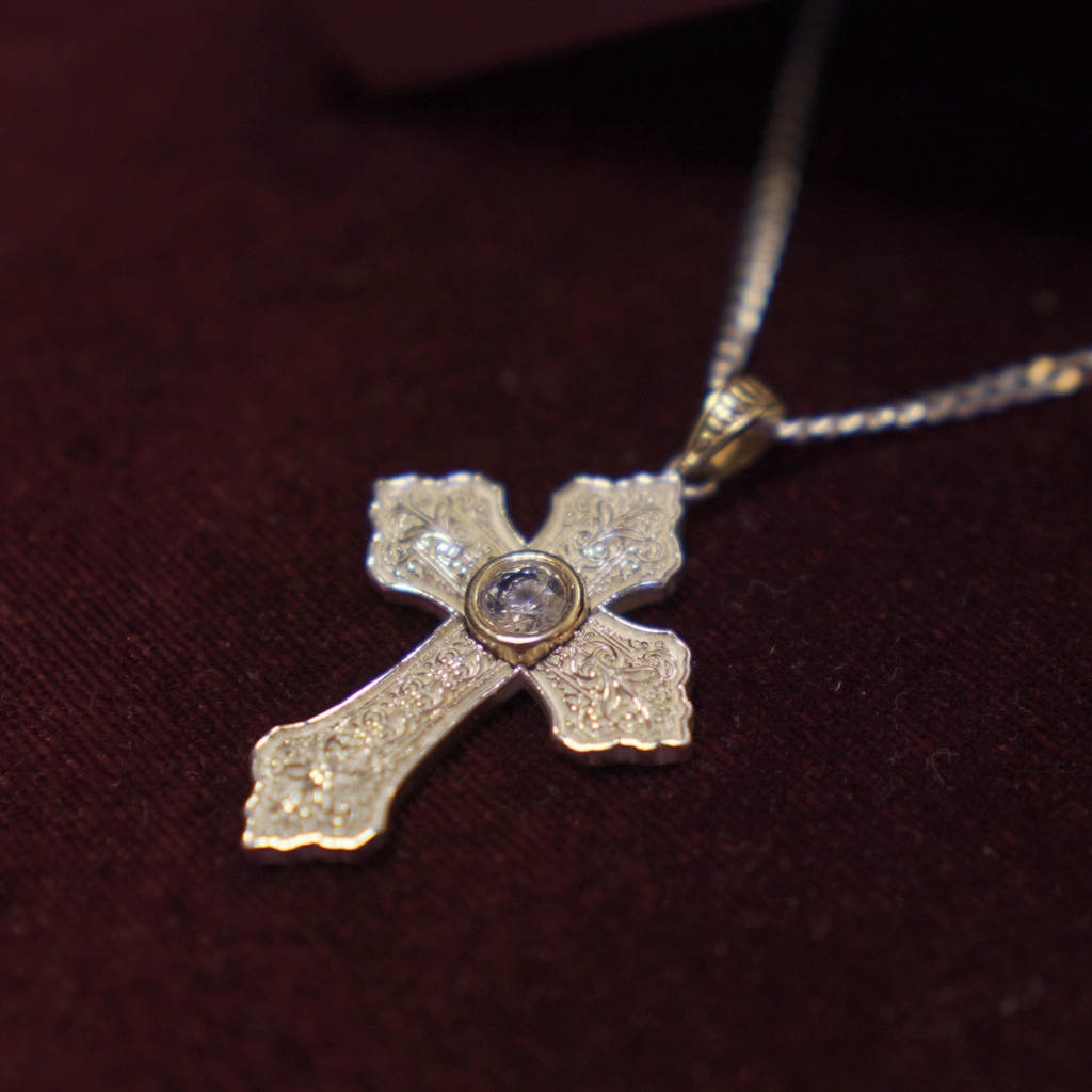 Silver Cross Necklace