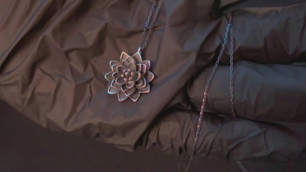 Lotus Flower Necklace