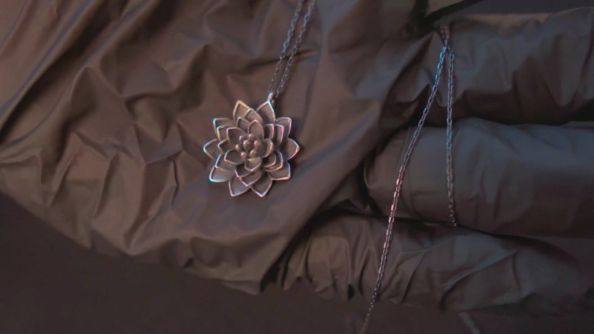 Lotus Flower Necklace